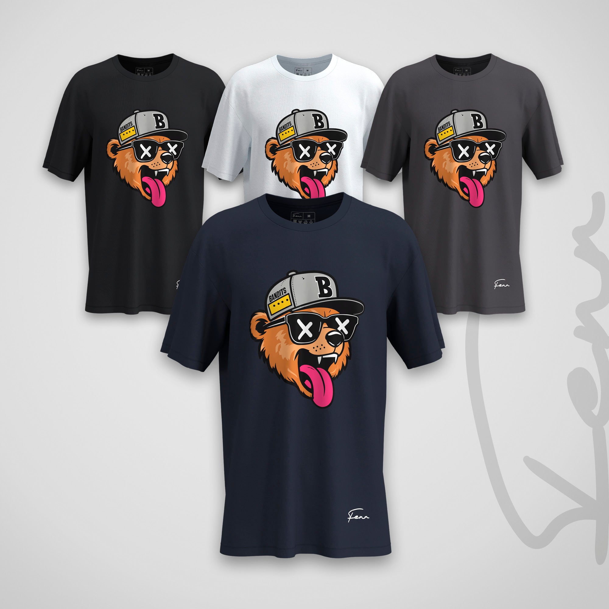 T-shirt Fenr unisexe coton bio - Bear
