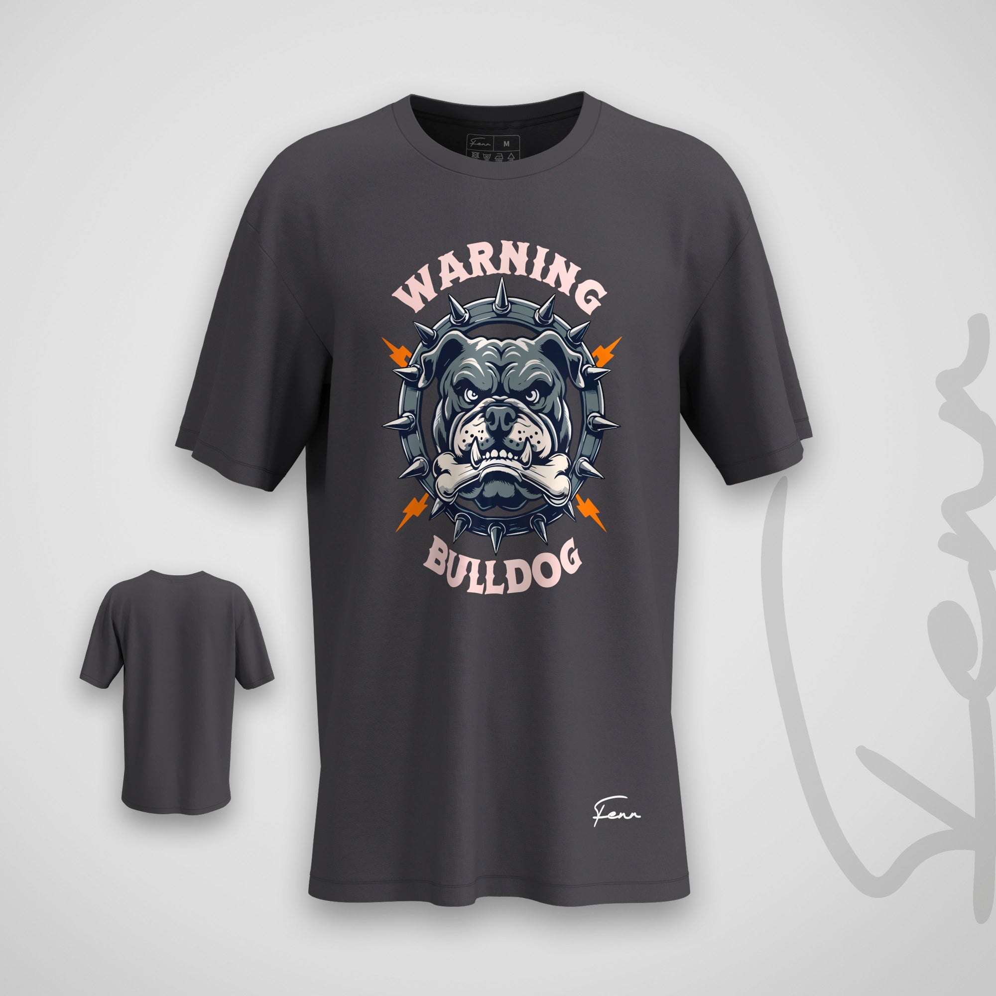 T-shirt Fenr unisexe coton bio - Bulldog