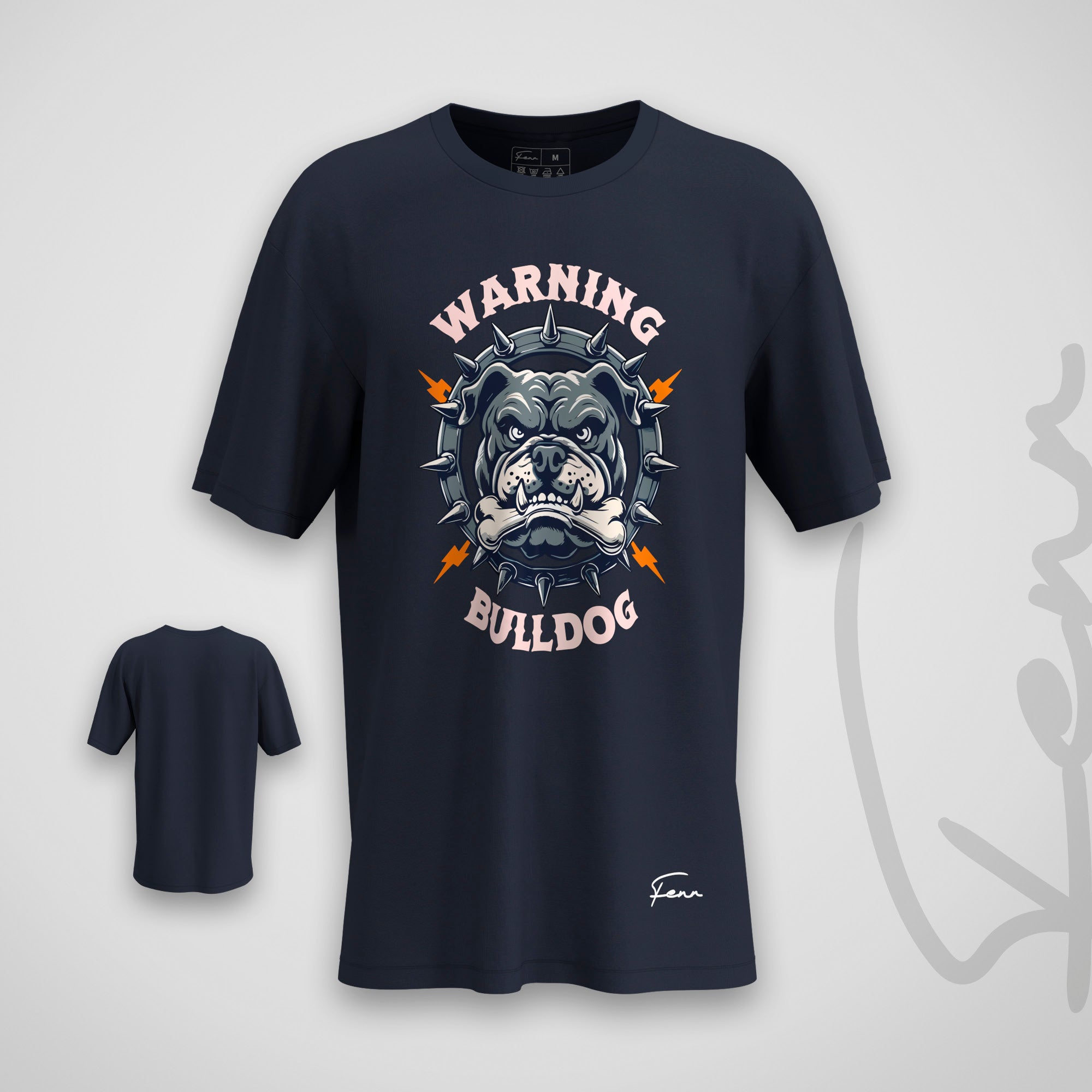 T-shirt Fenr unisexe coton bio - Bulldog