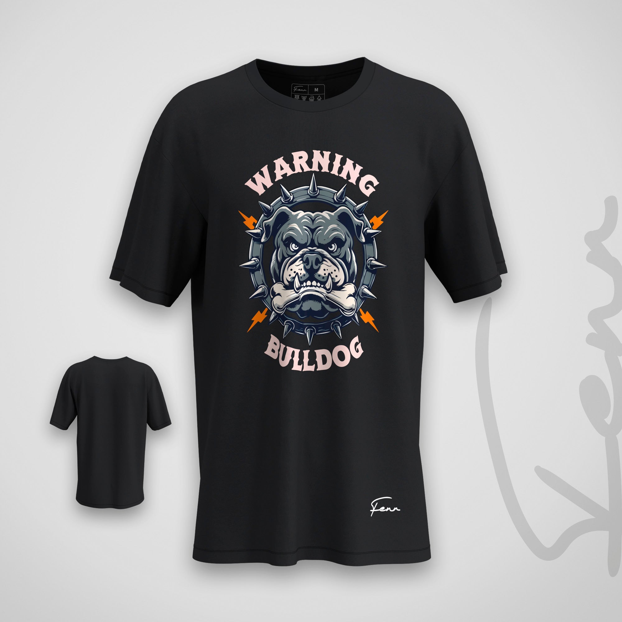 T-shirt Fenr unisexe coton bio - Bulldog