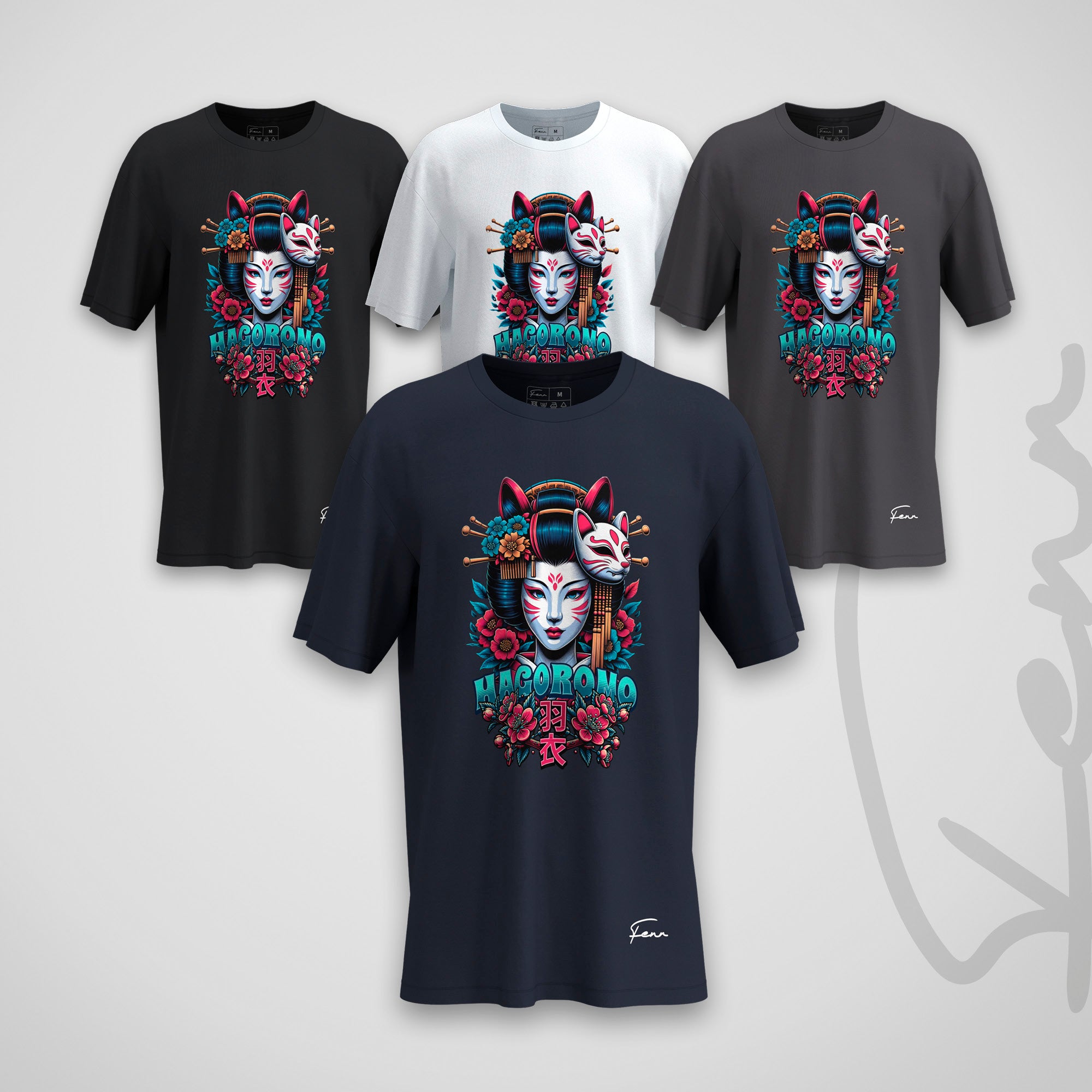 T-shirt Fenr unisexe coton bio - Hagoromo