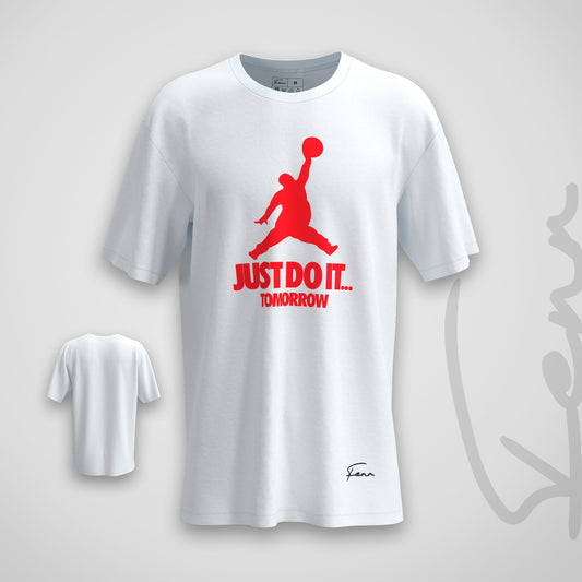 T-shirt Fenr unisexe coton bio - Just do it Tomorrow