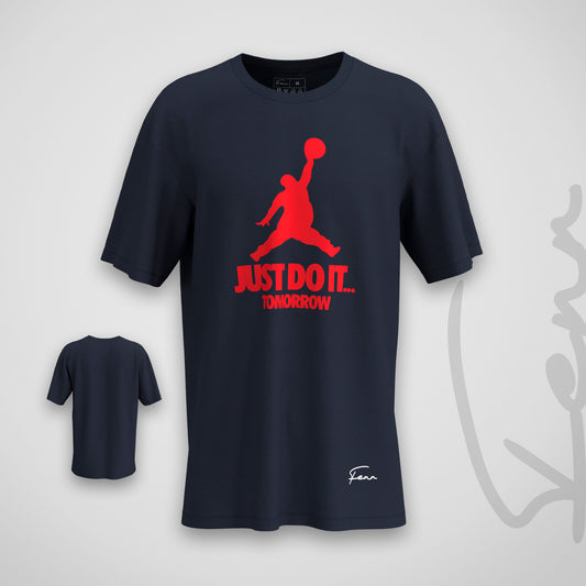 T-shirt Fenr unisexe coton bio - Just do it Tomorrow