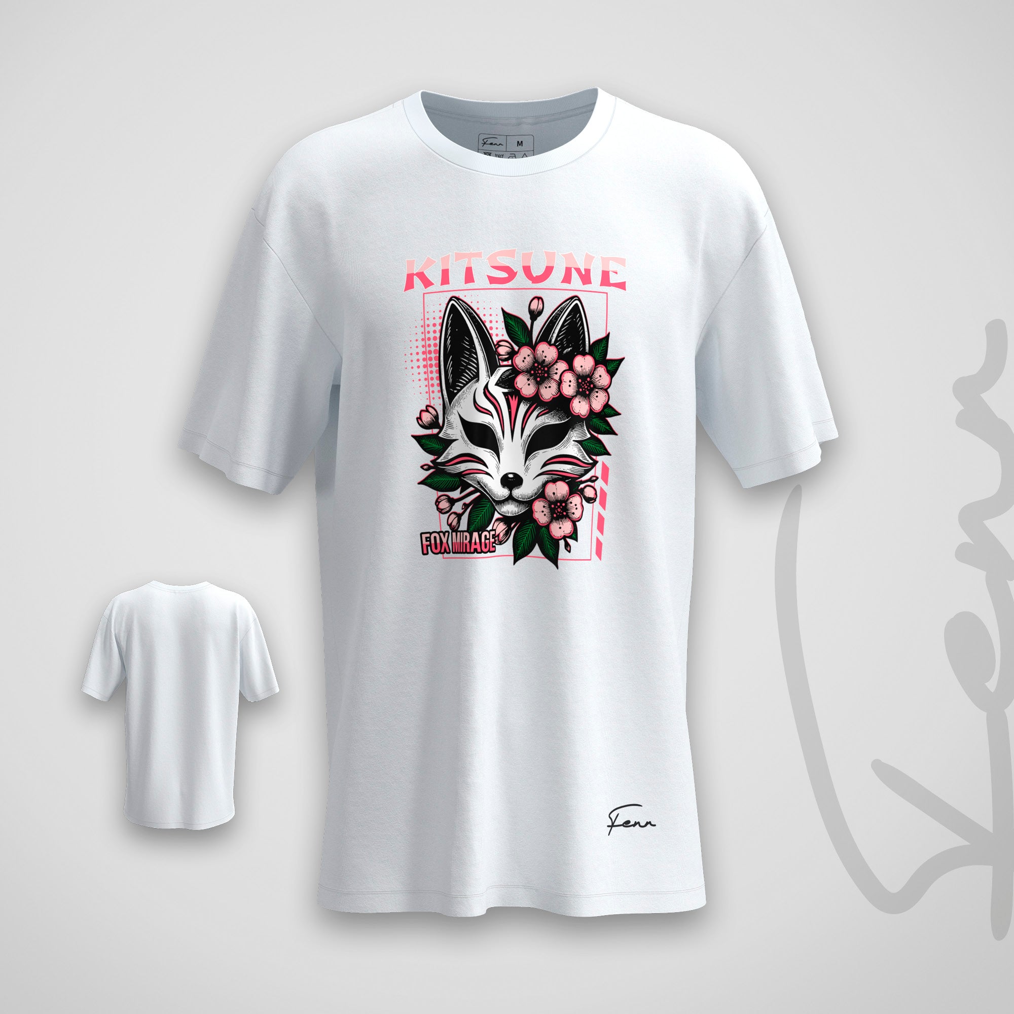 T-shirt Fenr unisexe coton bio - Ritsune