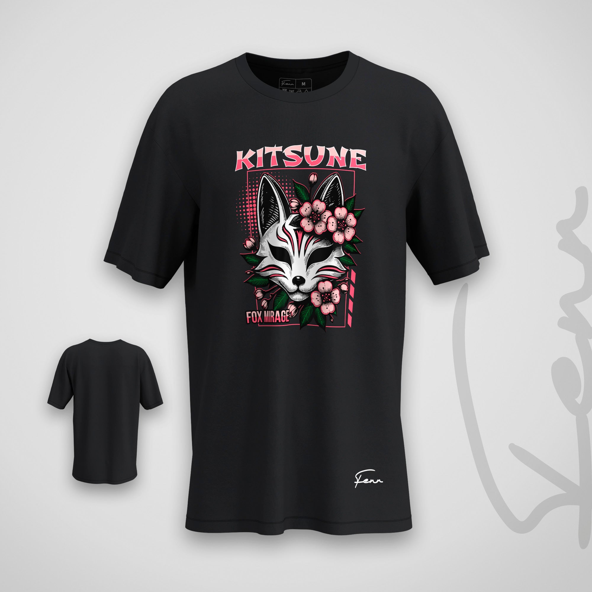 T-shirt Fenr unisexe coton bio - Ritsune