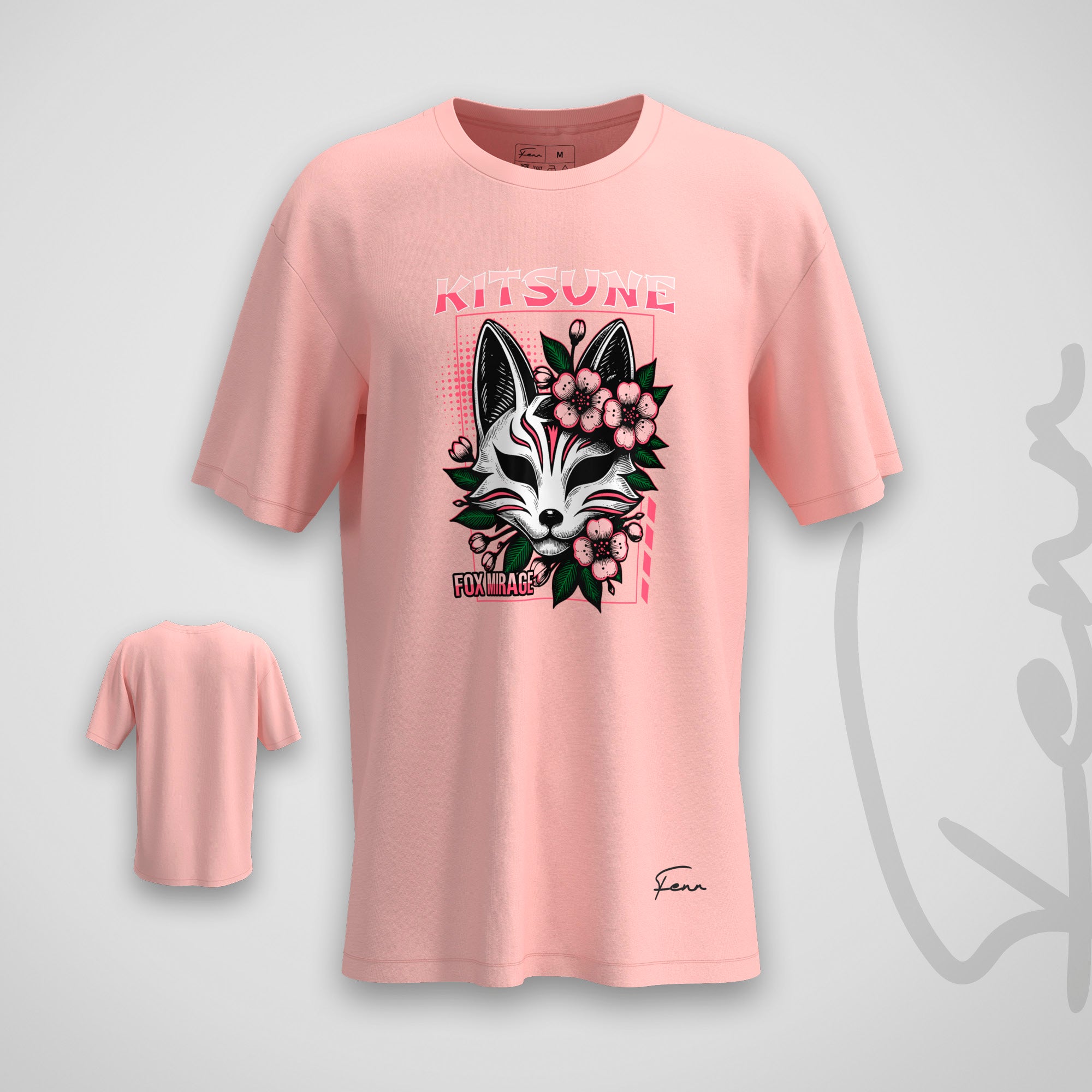 T-shirt Fenr unisexe coton bio - Ritsune