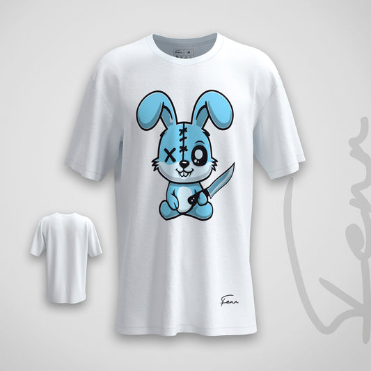 T-shirt Fenr unisexe coton bio - Lapin Bleu
