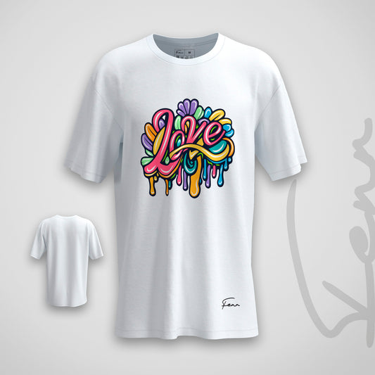 T-shirt Fenr unisexe coton bio - Love