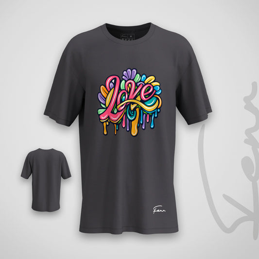 T-shirt Fenr unisexe coton bio - Love
