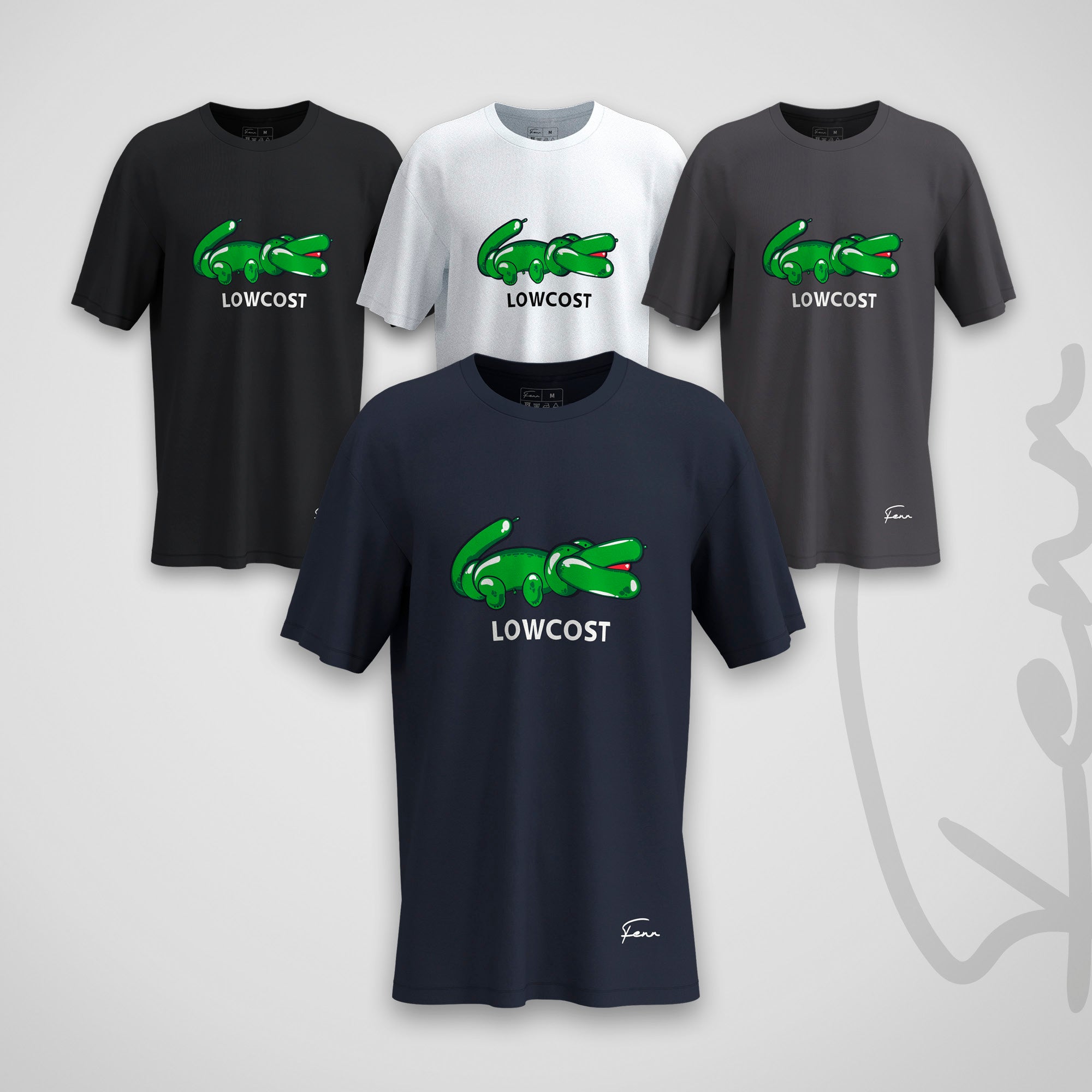 T-shirt Fenr unisexe coton bio - Low cost