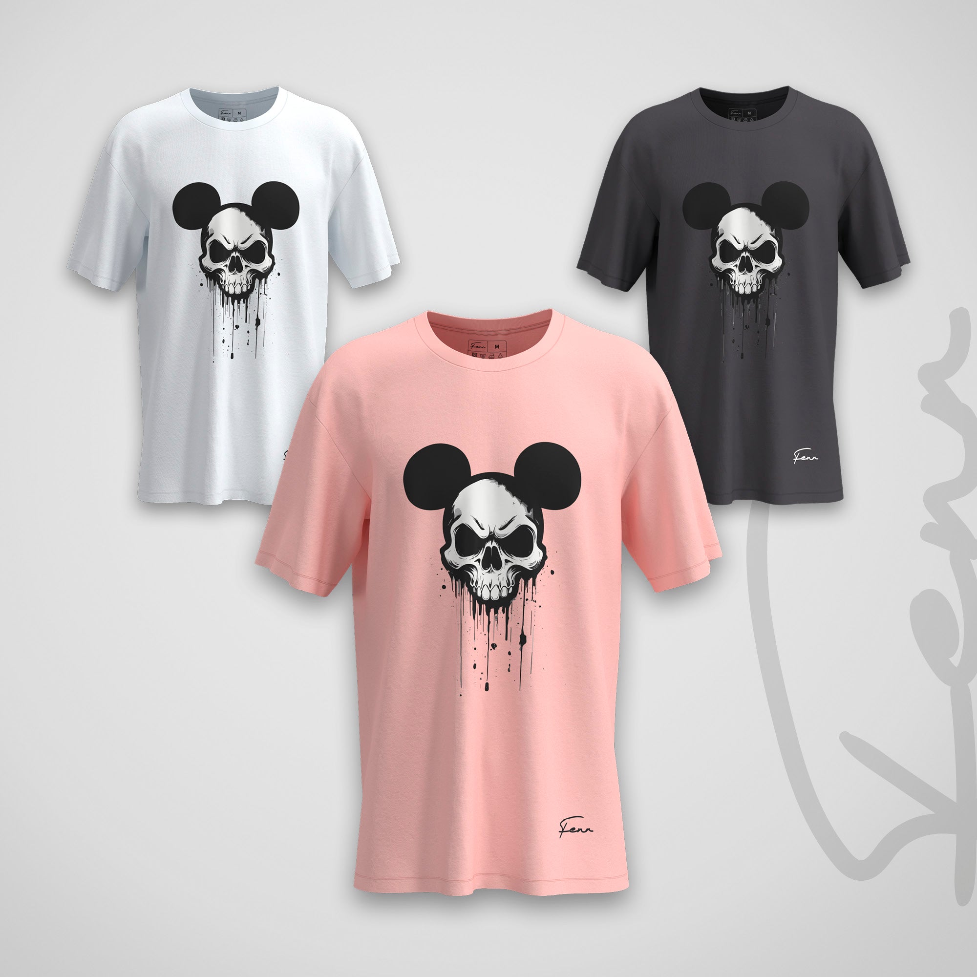 T-shirt Fenr unisexe coton bio - Mickey