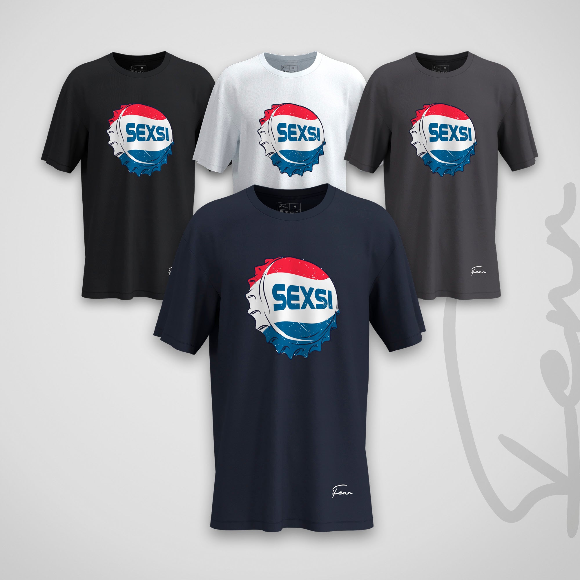 T-shirt Fenr unisexe coton bio - Sexsi