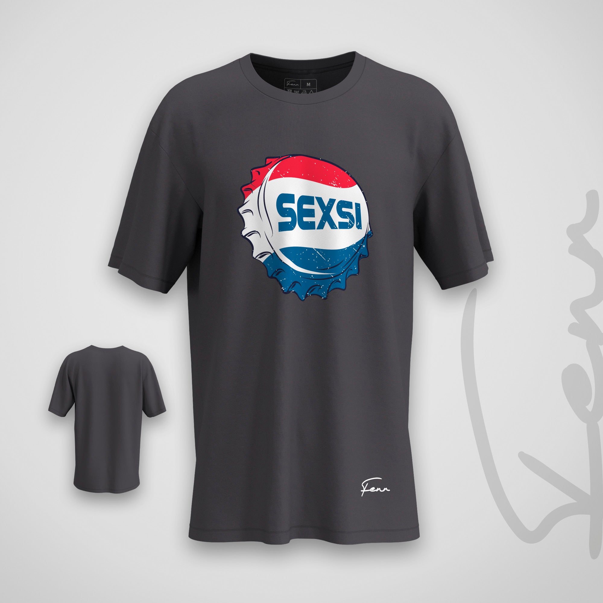 T-shirt Fenr unisexe coton bio - Sexsi