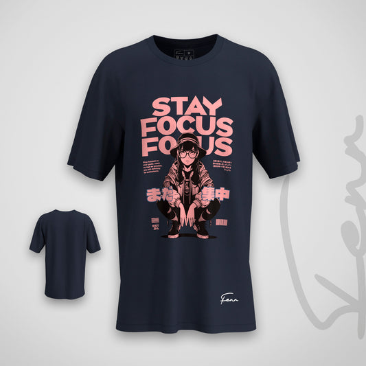 T-shirt Fenr unisexe coton bio - Stay Focus