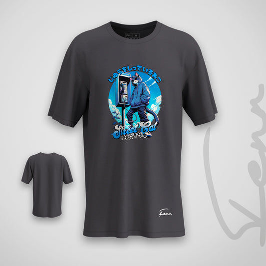 T-shirt Fenr unisexe coton bio - Street Cat