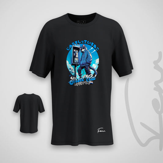 T-shirt Fenr unisexe coton bio - Street Cat