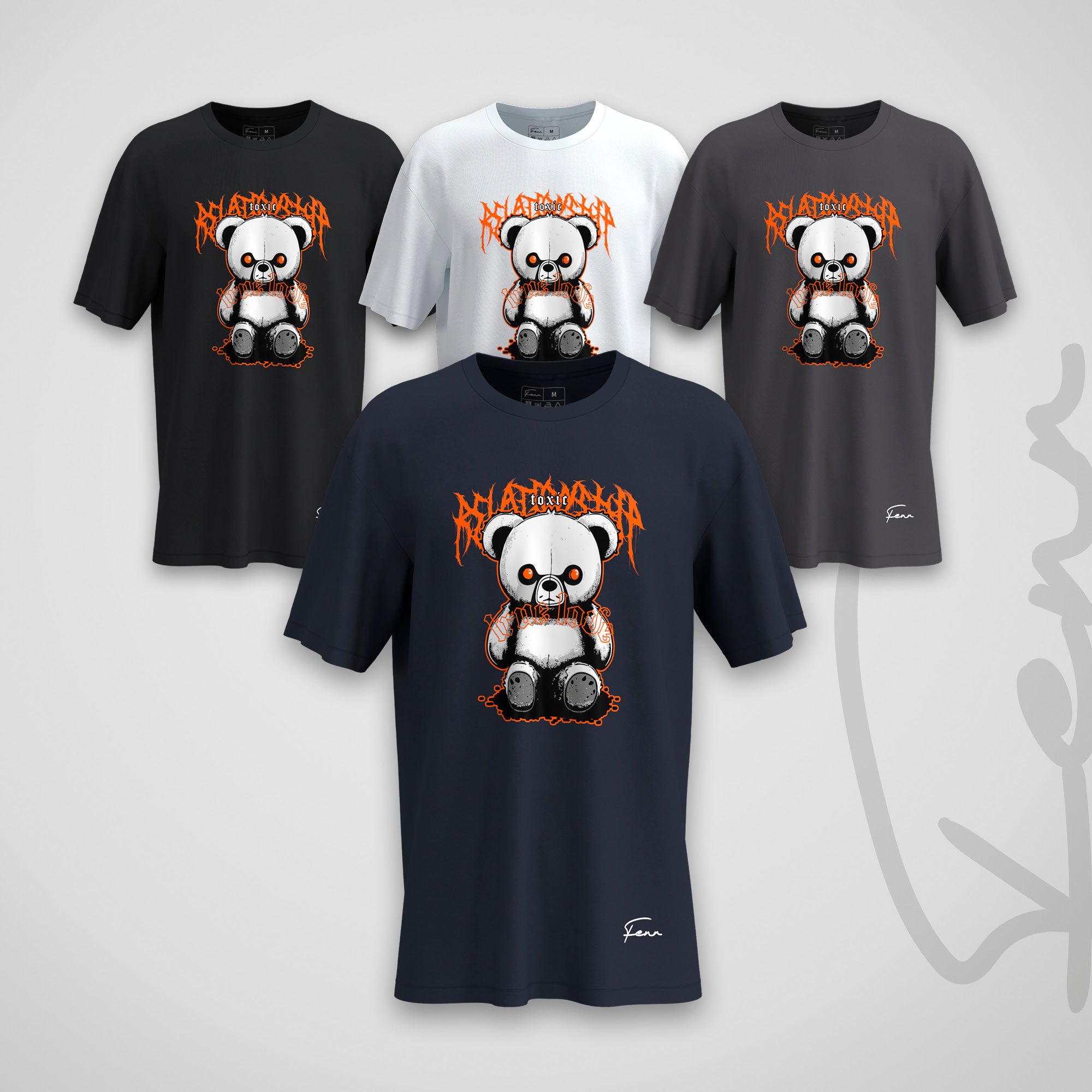 T-shirt Fenr unisexe coton bio - Teddy Bear