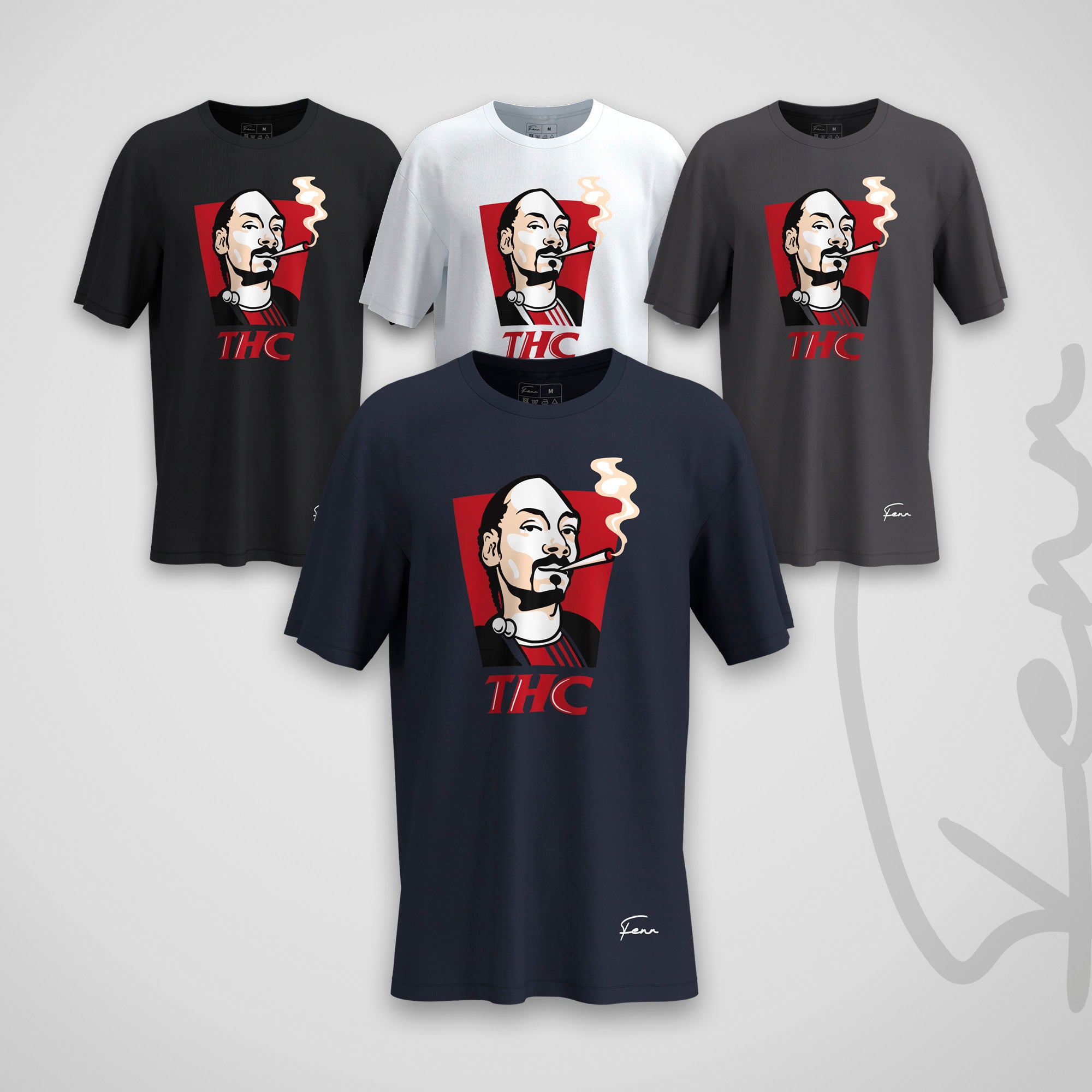 T-shirt Fenr unisexe coton bio - Thc